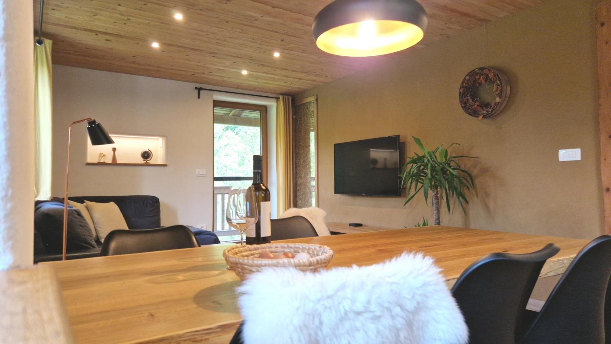 Ecohouse Furlan - Apartment Pinja Kobarid Exteriér fotografie
