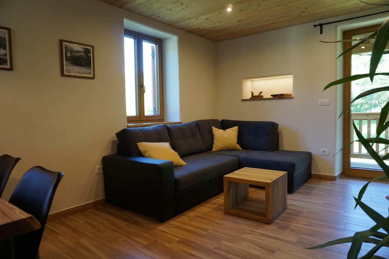 Ecohouse Furlan - Apartment Pinja Kobarid Exteriér fotografie