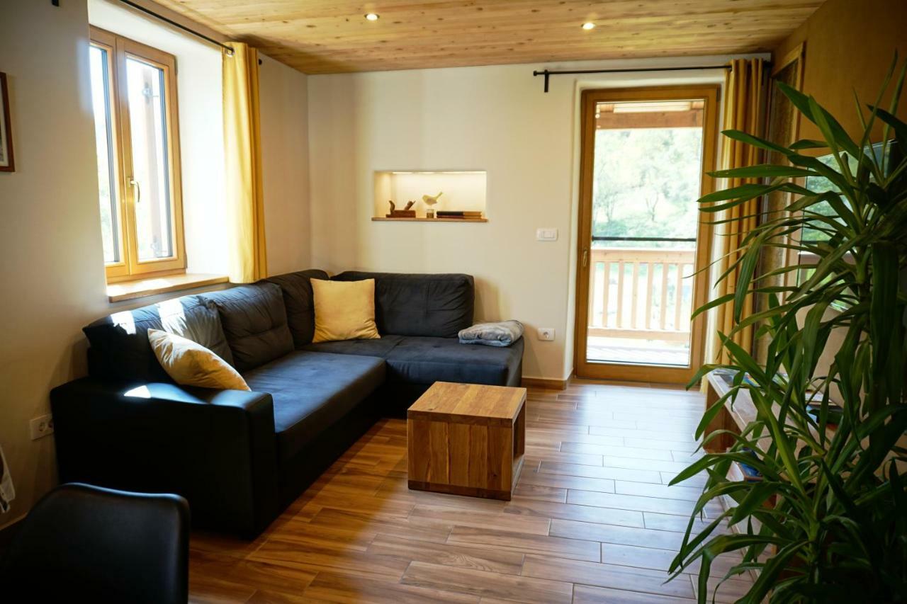 Ecohouse Furlan - Apartment Pinja Kobarid Exteriér fotografie